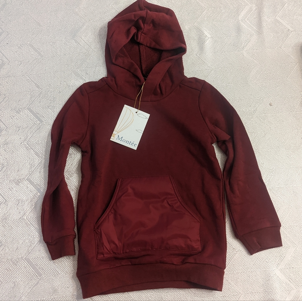 Montee Cotton Hooded Sweatshirt Size 6